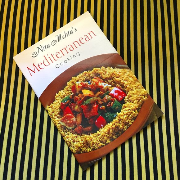 Y2K 'Nita Mehta's Mediterranean Cooking' Softcover Cookbook - Picture 3 of 7
